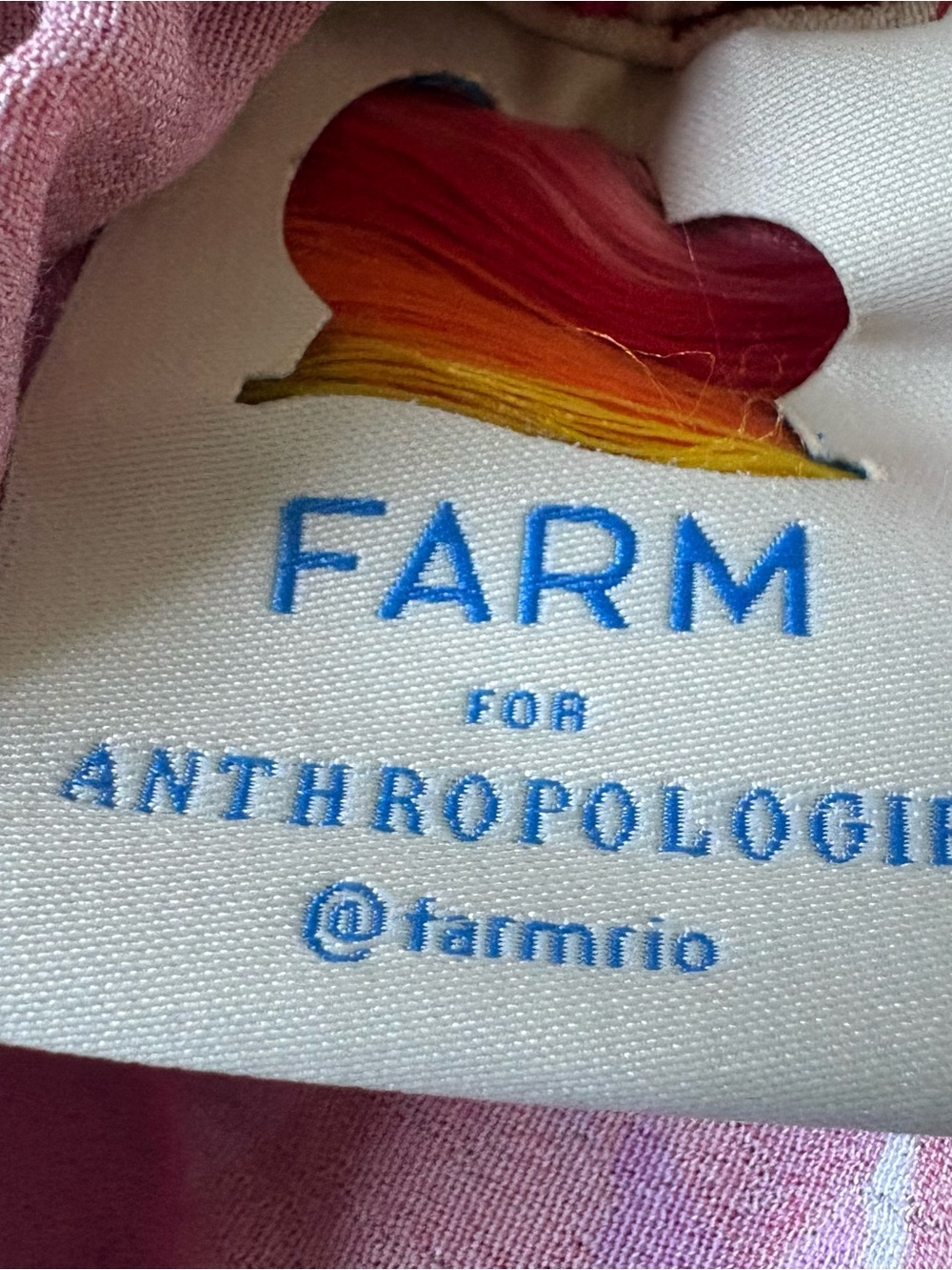 Farm Rio Bright Multi-Color Off-Shoulder Crop - Picture 4 of 7